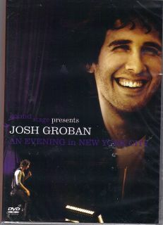 Josh Groban An Evening in New York City DVD Concerts New