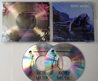 Roxy Music Gothenburg CD Eddie Jobson