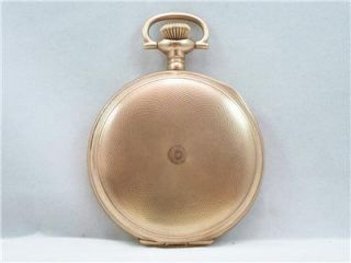  Private Label Rochester NY Klee & Groh 17J Longines HC Pocket Watch