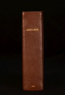 1828 Aretaei Cappadocis Opera XXIV Greek Physicians in Latin and Greek