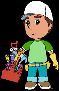 talking handy manny lots of tools i have included many pictures to