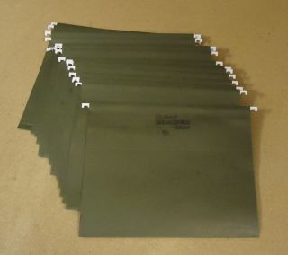 Oxford Profile 10717 Hanging File Folders 13in x 9 1 2in Qty 22 Paper