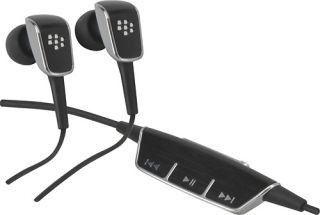 OEM Blackberry Headset Earbuds Mobile Phones Headphones   Black/Silver