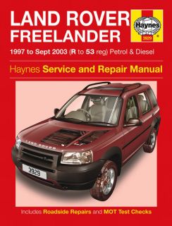 Haynes Workshop Repair Owners Manual Land Rover Freelander Petrol