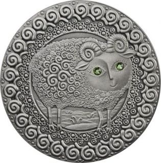 belarus 2009 20 rubel zodiac 28 28g aries silver coin
