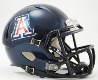Arizona Wildcats Navy NCAA Revolution Speed Mini Football Helmet