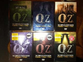 HBOs OZ The Complete TV Series 1 6 DVD