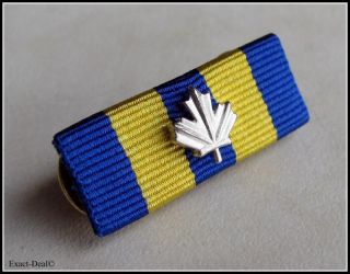  Canadian PESM Police Exemplary Service Medal Ribbon Bar 30 Years