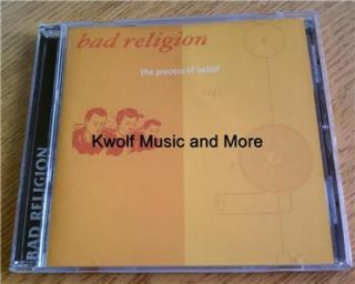 Bad Religion The Process of Belief CD 2002