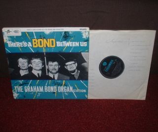 GRAHAM BOND ORGANISATION Bond Between Us LP 1965 MONO 1st Press ULTRA