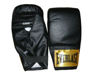 Everlast Advanced Leather Heavy Bag Gloves Model 4302 Size S M
