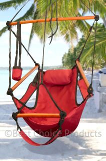 Hammock Hanging Chair Air Deluxe Sky Swing Outdoor Chair Solid Wood