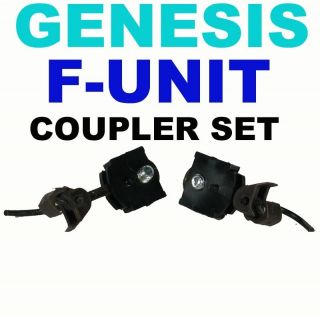 UNIT COUPLER BOXES WITH COUPLERS AND SCREWS ATHEARN GENESIS HO