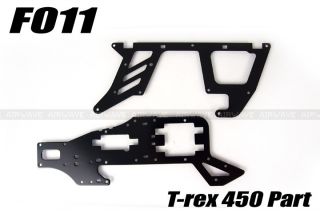  Upper and Lower Frame Metal Black for 450 Helicopter Body Part
