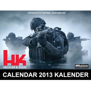 Heckler & Koch, Hk 2013 Official Factory calendar Unique gift 13 month