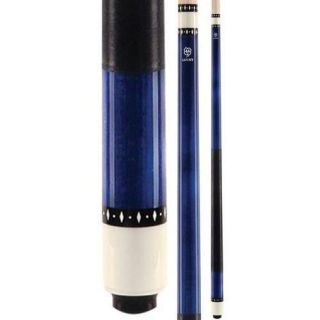 New McDermott Lucky L7 Blue Billiard / Pool Cue Stick and Case