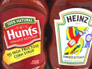 Hunts or Heinz Ketchup 20oz Squeeze Bottle