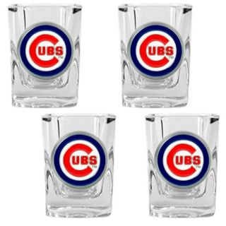 Great American Products MLB Square Shot Glass Set of 4