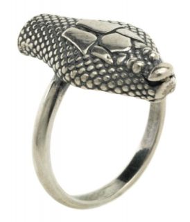 Snake Serpent Sterling Silver Band Ring Greek Jewelry
