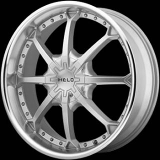 20x8 5 Silver Wheel Helo HE871 5x4 5 5x5