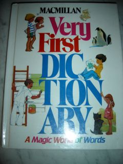 MACMILLAN VERY FIRST DICTIONARY ~ A MAGIC WORLD OF WORDS CHILDRENS HB