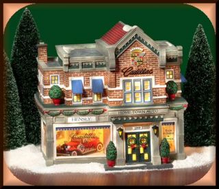 Hensley Cadillac Buick NEW Department Dept. 56 Christmas In The City