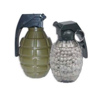 TSD Grenade Shaped Feeder 6mm Plastic Airsoft BBs 0 20g 800 RDS White