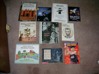   of 10 Biography History Picture Books Children Harriet Tubman EllisI
