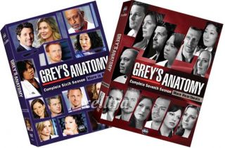 New Greys Anatomy The Complete Seasons 6 7
