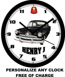  1953 Kaiser Henry J Wall Clock New