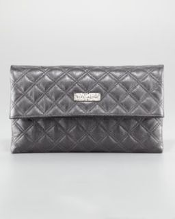 V16R1 Marc Jacobs Eugenie Baroque Quilted Oversize Wallet, Large