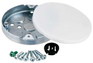 The Saf T Pan ensures your ceiling fan or lighting fixture is securely