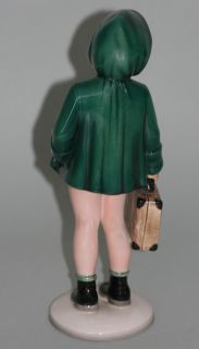 Lovely Keramos Ceramic Figurine Girl by Dakon C 1930