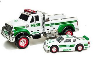 2011 Hess Toy Truck Race Car in New Original Box Mint
