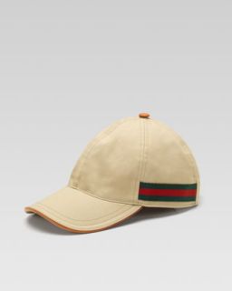 Gucci Canvas Baseball Hat   