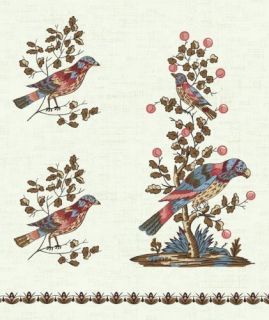 Andover Winterthur John Hewson BIRD VINE PANEL 1700s Repro Civil War