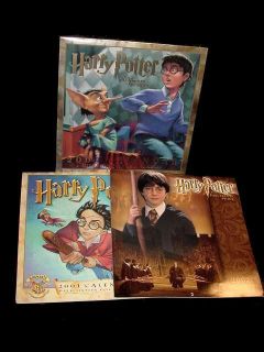 2001 2003 Harry Potter Calendars Magic Sorcerer Stone