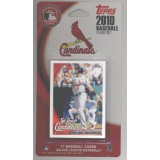 2010 Topps St. Louis Cardinals Limited Edition 17 Card