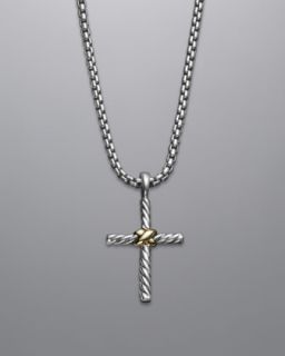 David Yurman Petite Cross Necklace   