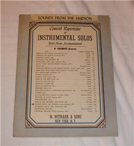 Clarke Sounds from The Hudson Cornet Piano Vintage Sheet Music 1904
