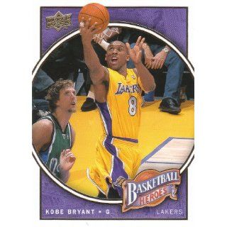 2008 09 Upper Deck Basketball Heroes Insert  Kobe Bryant #