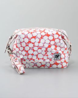Diane von Furstenberg Tiny Travel Vanity Bag, Floral Bud   Neiman