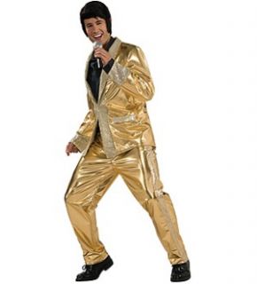 Elvis Grand Heritage Gold Suit Costume Adult Medium