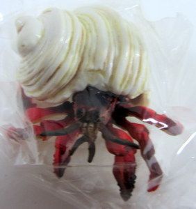 Hermit Crab PVC Replica Coenobita Figure   Epoch Japan Import RARE