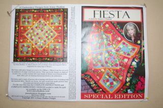 Fiesta by Simon G Haskins for Jenny Haskins Designs Embroidery