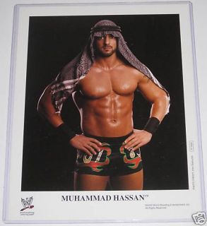 WWE Muhammad Hassan P 1024 Authentic Promo Mint