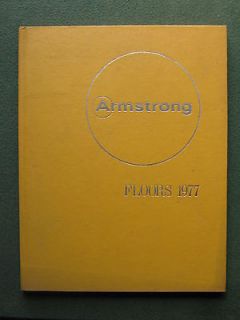 1977 Armstrong Floor Coverings Catalog Book Modern Home Design Vinyl