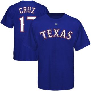 Nelson Cruz Texas Rangers MLB Name and Number Tee by