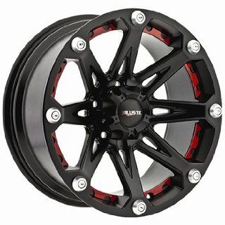 Ballistic Jester 17x9 Black Wheel / Rim 5x5 with a  12mm Offset and a