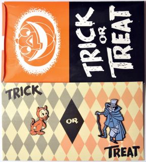 Disney Catalog 2 Pin Set 2003 Trick or Treat Halloween #3 Haunted